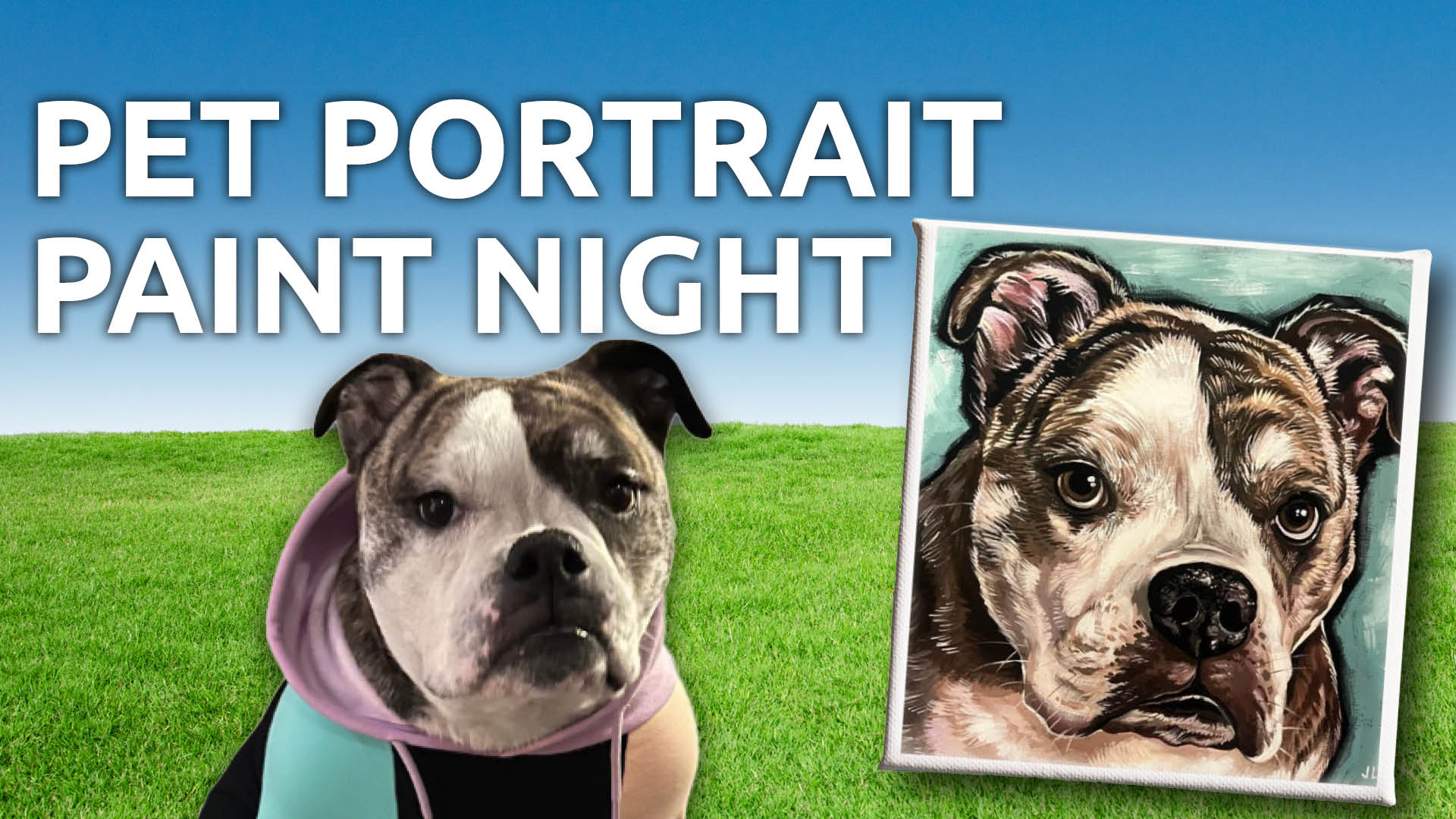 Read more about the article Pet Portrait Paint Night