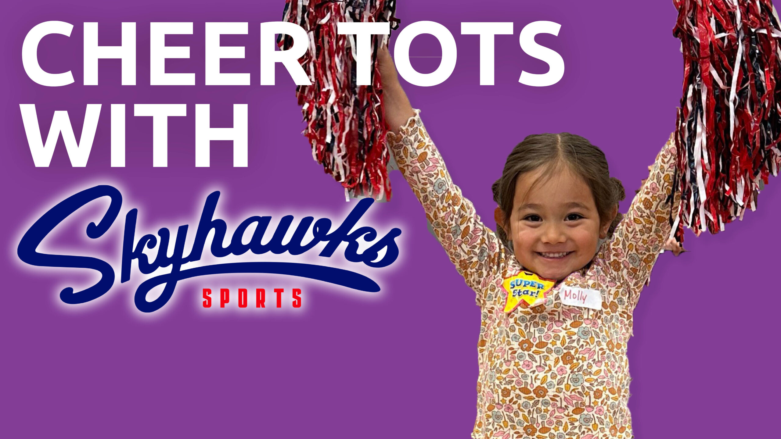 Read more about the article Cheer Tots with Skyhawks Sports