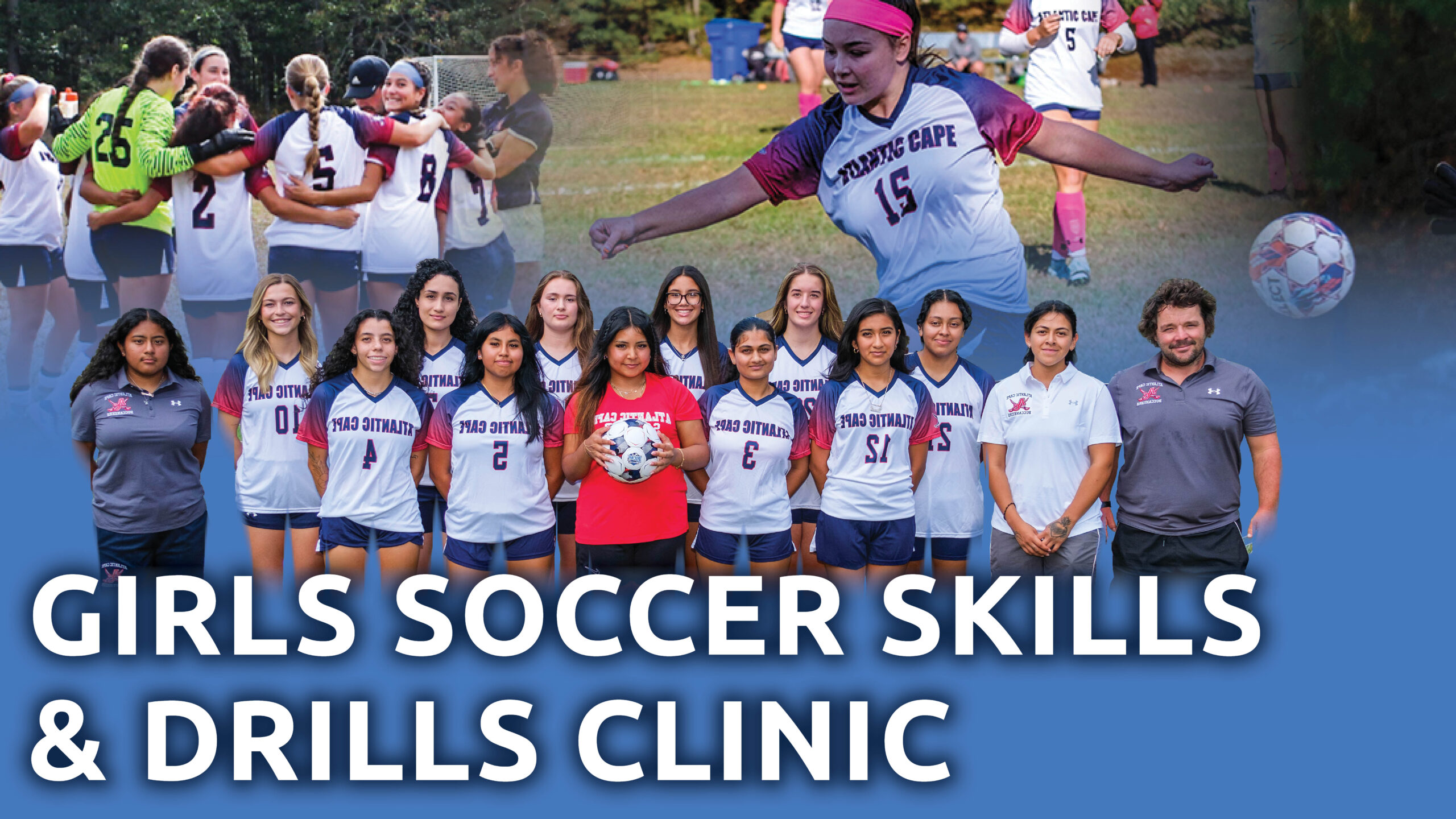 Read more about the article Atlantic Cape Community College Women’s Soccer Team – Youth Soccer Clinic